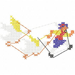 Cross Stitches Embroidery Design 10 Cross Stitches Embroidery Design 10